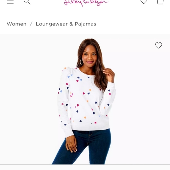 Jansen Sweatshirt with hearts - Picture 4 of 6